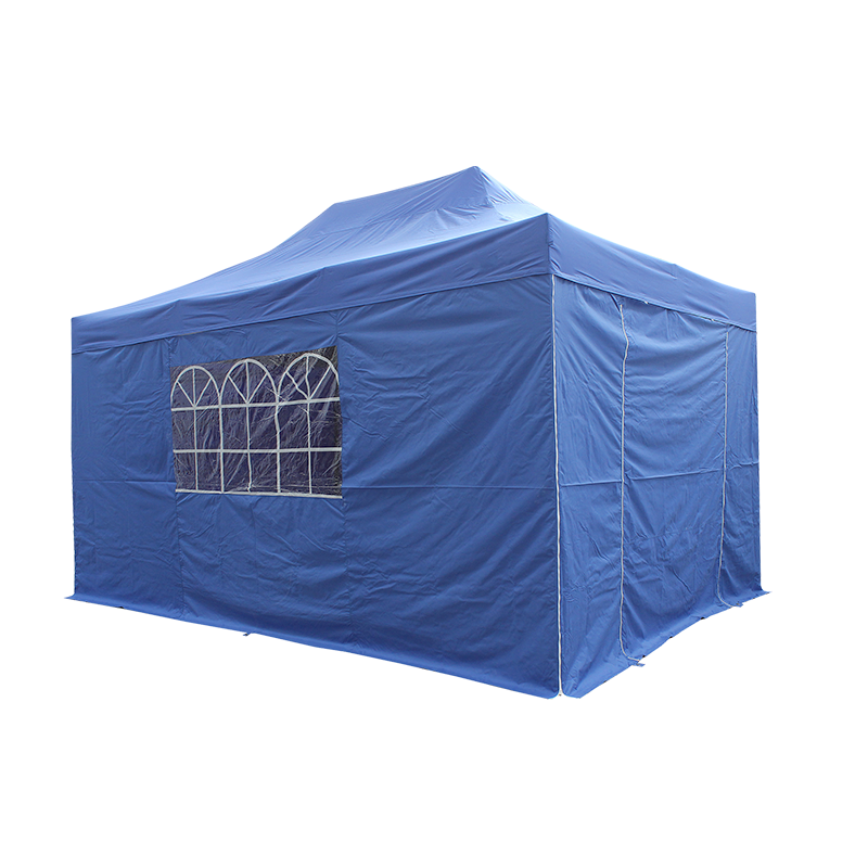 Gazébo à canopée pliant extérieur 3x4,5 m