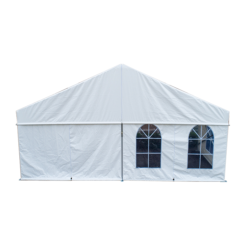 Tente d'arrière-cour pour l'extérieur, tente à baldaquin avec 3 murs latéraux, tente de mariage de fête blanche améliorée, Tent étanche à gazebo