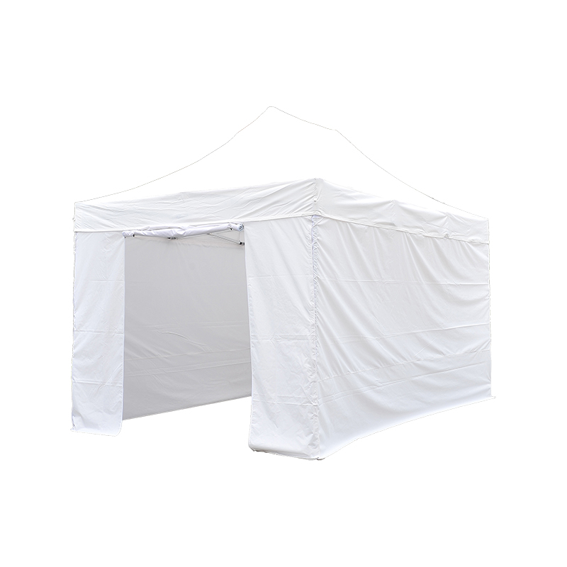 Cadre en aluminium 3x4,5m Gazebo pliant Polyester en revêtement PVC
