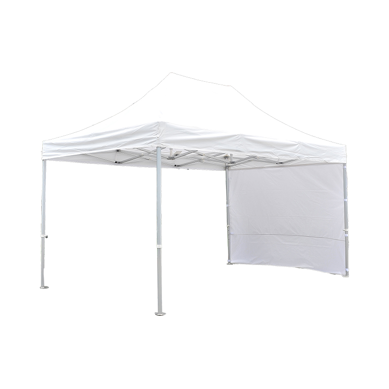 Cadre en aluminium 3x4,5m Gazebo pliant Polyester en revêtement PVC