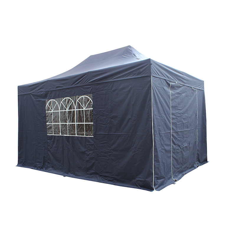 Gazébo à canopée pliant extérieur 3x4,5 m