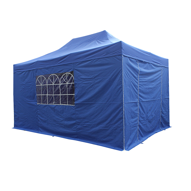 Gazébo à canopée pliant extérieur 3x4,5 m