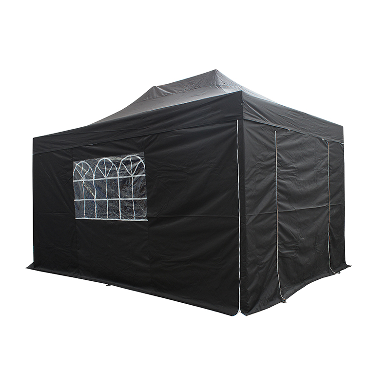 Gazébo à canopée pliant extérieur 3x4,5 m