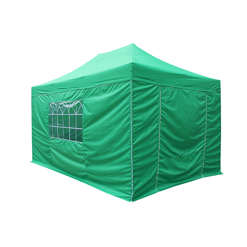 Gazébo à canopée pliant extérieur 3x4,5 m