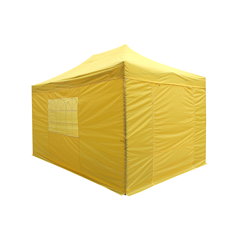Gazébo à canopée pliant extérieur 3x4,5 m