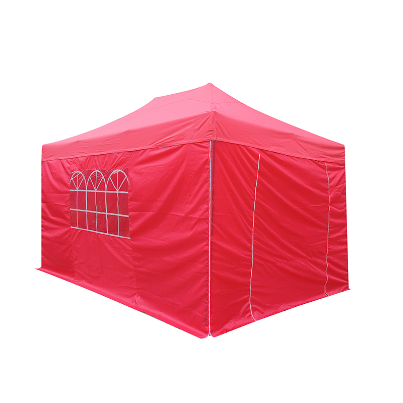 Gazébo à canopée pliant extérieur 3x4,5 m