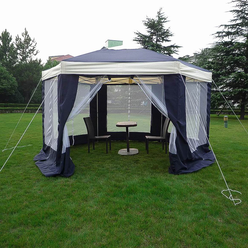 A04-140G Polyester extérieur pliant gazebo