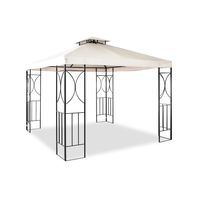 Couvercle de canopée à double niveau de remplacement de gazebo