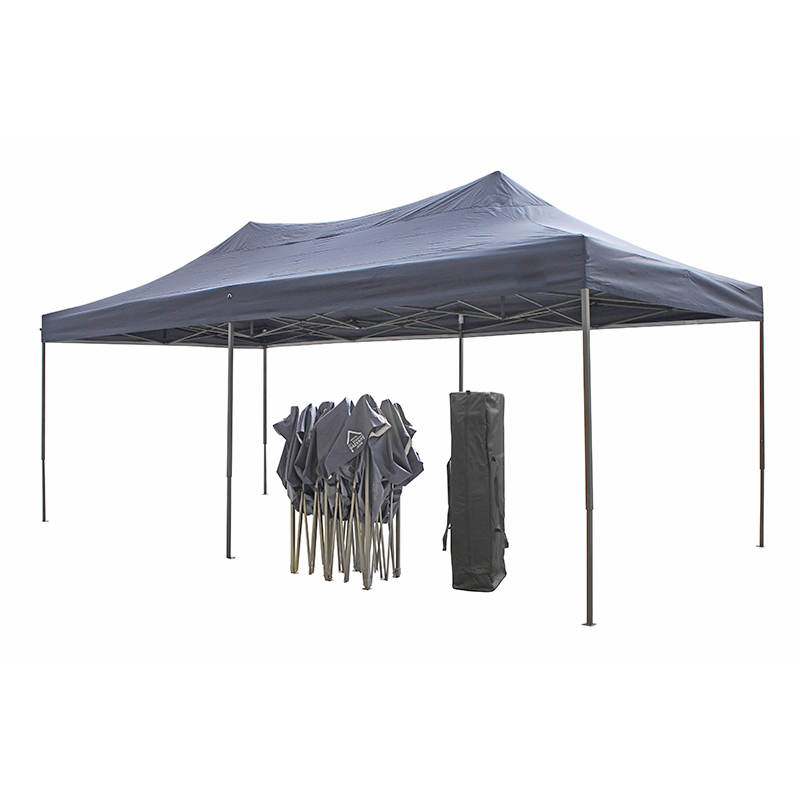 Gazébo à canopée pliante de 3x6m extérieur