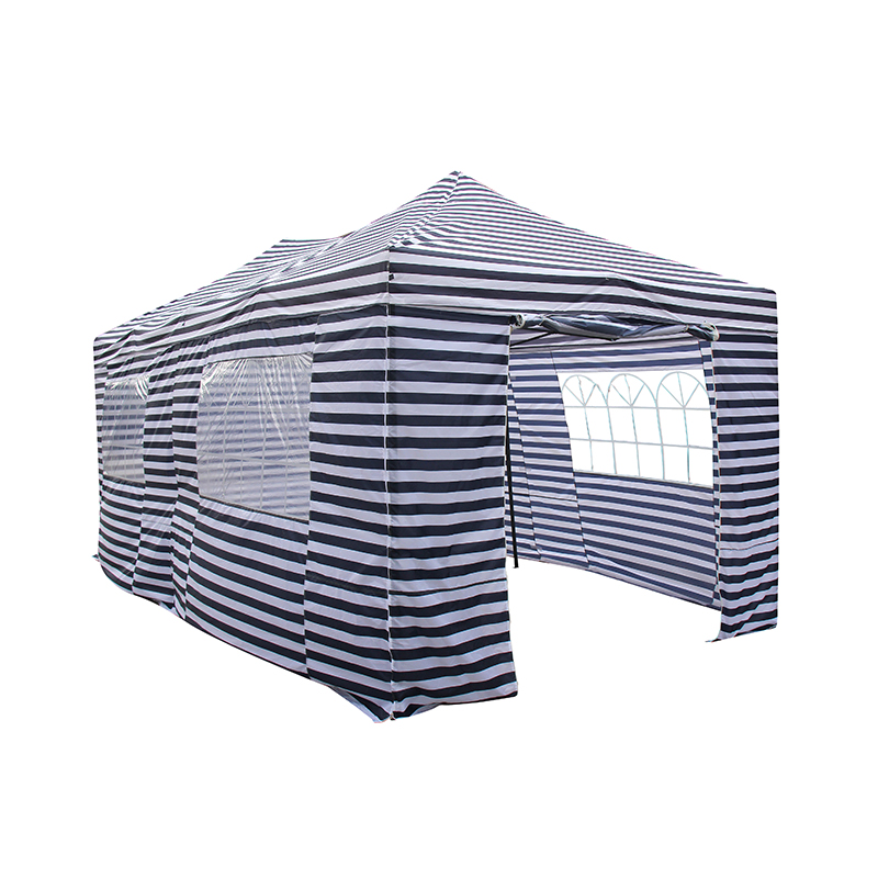 Gazébo à canopée pliante de 3x6m extérieur